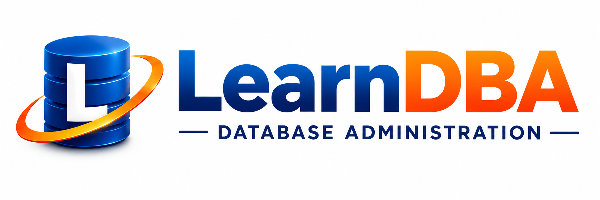 learndba horizontal logo